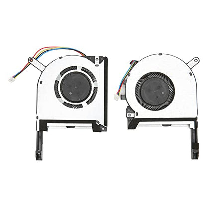 Aluminum Laptop Cooler Stand with 2 Ultra Quiet Fans Design for 13 17 Notebooks Gaming Laptops - size: CPU and GPU Fan