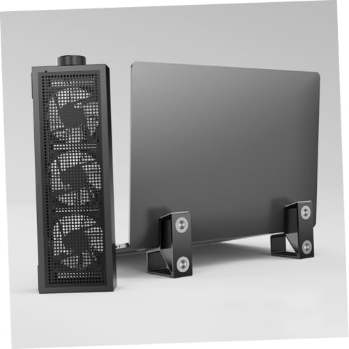SHINEOFI Professional RGB Laptop Cooling Pad Speed Fans Detachable Elevated Stand for Overheat Prevention Compatible with All Laptop Notebook Cooler for Gaming and Work