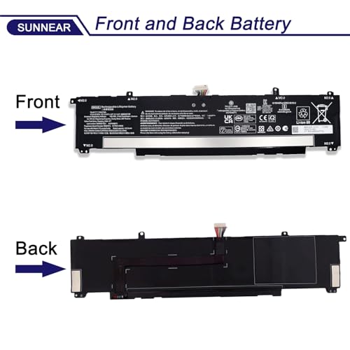 70.07Wh WK04XL M39179-005 Laptop Battery Replacement for HP OMEN 16-b 16-c HP Victus 16-e 16-d 15-f Series Victus 16-D0001UR 16-D0023DX 16-D1113TX 16-E0005UA Notebook 15.4V 4323mAh 4-Cell HSTNN-IB9V - size: 14.18*4.13*1.22 inches WK04XL