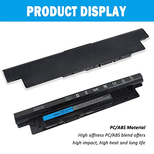 40WH XCMRD 14.8V Battery for Dell Inspiron 15 3000 Series Battery 3542 3521 3531 3537 3542 3543 3541 5521 5537 17 3721 3737 17R 5737 5721 14 3421 5421 3437 3443 Latitude 3440 3540 P28F P40F T1G4M