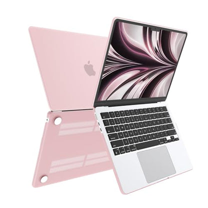 AKIT Compatible with MacBook Air 13 inch Case 2026 2025 2024-2022 M5 M4 M3 M2 Model A3449 A3240 A3113 A2681, Protective Laptop Hard Shell for MacBook Air 13.6" + Keyboard & Screen Cover, Baby Pink - color: Baby Pink