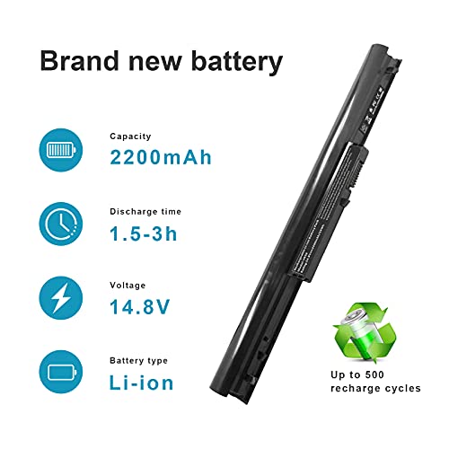 Fancy Buying Battery for HP Spare 694864-851 695192-001 H4Q45AA HSTNN-YB4D HSTNN-YB4M,VOLKS VK04, TPN Q113, TPN Q114, TPN Q115, HP Pavilion Sleekbook 14-b000, 15-b000, Pavilion Ultrabook 14-b000 - size: 10.3*1.56*0.85inch