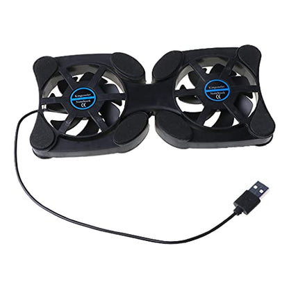 CPU Motherboard Cold USB Cooling Fan Assembly Compatible for Notebook for Laptop PC Chassis Air Port