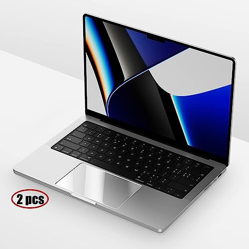 Se7enline for MacBook Air 13 Inch Keyboard Cover M1 2018-2024 A2337/A2179 | 2 Pack Touchpad Protector Anti-Fingerprint Anti-Scratch Dust-proof Waterproof Smooth Surface for Mac Book Neo - size: MacBook Neo 13 inch