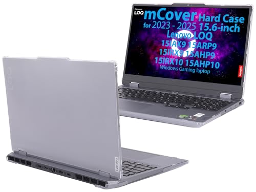 mCover Case ONLY Compatible for 2023-2025 15.6" Lenovo LOQ 15IAX9 15ARP9 15IRX9 15AHP9 15IRX10 15AHP10 Series Windows Computers (NOT for Other Lenovo Models)- Clear - color: Clear
