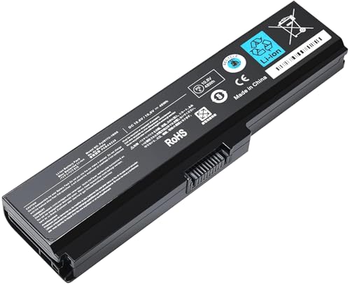 48Wh PA3817U-1BRS Battery Replacement for Satellite C655 C675 C675D L645 L645D L655 L655D L675 L675D L745 L755 L755D P745 P755 P775 M645 A660 A655 PA3817U Series Laptop Battery - color: T3817 BATTERY