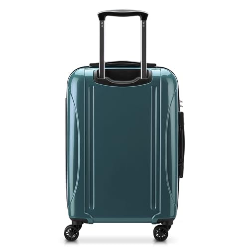 DELSEY PARIS Helium Aero Hardside Expandable Luggage with Spinner Wheels, Metallic Green, Carry-On Plus 21 Inch - color: Metallic Green, size: Carry-On Plus 21 Inch