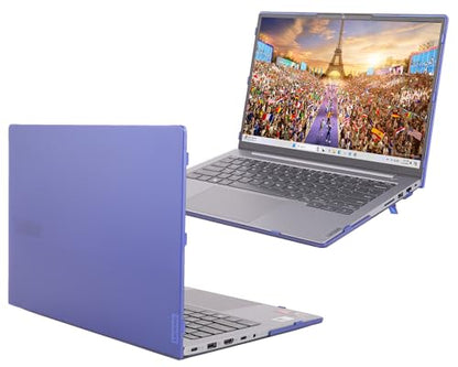 mCover Case ONLY Compatible for 2023~2025 14" Lenovo ThinkBook 14 G6 / G7 Series Windows Notebook PC (NOT Working with Other Lenovo Models) - Blue - color: Blue