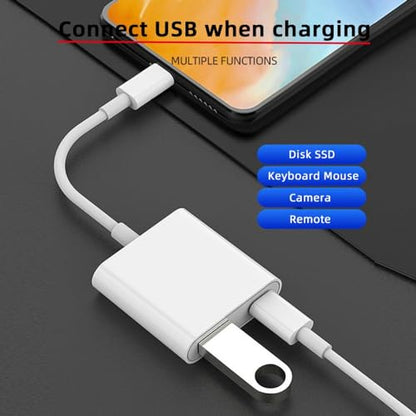 CY Type C USB-C to Standard Type-A USB3.0 Female with PD Power Charge Adapter Compatible with MAC Laptop Tablet Phone - style: USB+PD