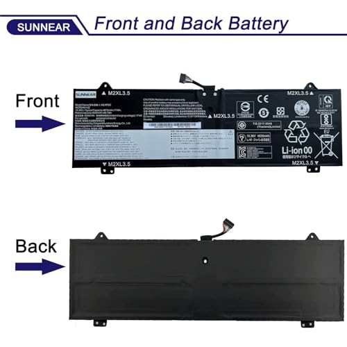 L19C4PDC L19M4PDC Battery for Lenovo Ideapad Yoga 7-14ITL5 7-15ITL5 | 15.36V 71Wh; Battery Replacement for Lenovo Yoga 7 14itl5 7 15itl5; 5B10Z26482 5B10Z26485 5B10Z26479 SB10Z26481 L19L4PDC - size: 12.71*5.39*1.06 inches L19C4PDC