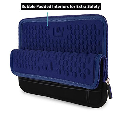 eBigValue 15 inch Laptop Sleeve Pouch with External Accessories Pocket Compatible with MacBook/////Laptops