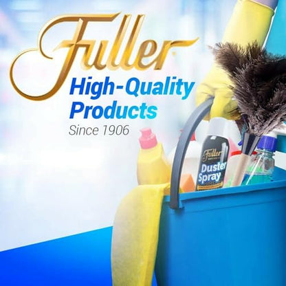 Fuller Brush Duster Spray and Microfiber Cloth Bundle – 3 Microfiber Cloths – Multi Surface Dust Removing Sprayer - Safe Household Cleaning for Floors, Furniture, Blinds & Car Interiors - size: 2 Pack with Cloths