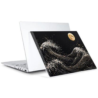 Batianda Case for ASUS Zenbook 14 OLED 2024 2025, Midnight Great Wave | Model UX3405×× / UM3406××, Slim Plastic Hard Shell, Artistic Designs, Ultra-Thin Lightweight Laptop Case - color: Midnight Great Wave