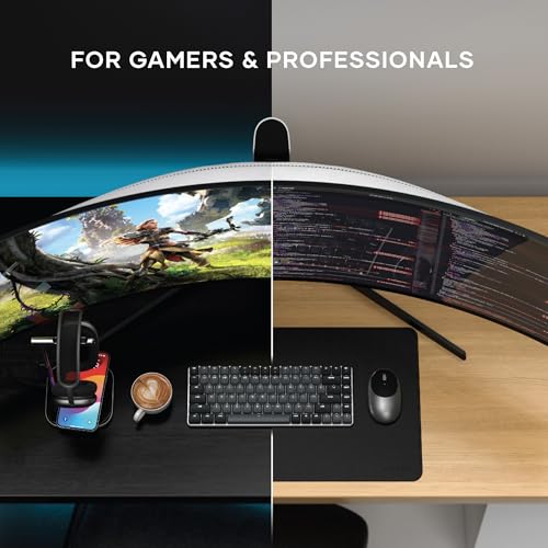 Satechi SM1 75% Mechanical Keyboard, Backlit Bluetooth, Dark Gray/Gray | 84 Keys, Compact Wireless, Gaming, for Mac and Windows - color: Dark Gray/ Gray, size: 84 Keys