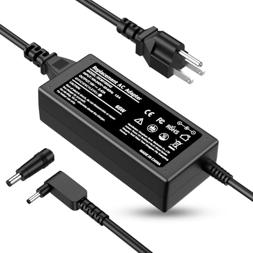 N15Q8 N15Q9 N16P1 N20C5 65W 19V 3.42A Charger Replacement for Acer Laptop AC Adapter A13-045N2A A11-065N1A Pa-1450-26 Aspire 1 5 R15 Slim A515-54 Chromebook C738T C740 Spin 1 5 Swift 3 Power Cord