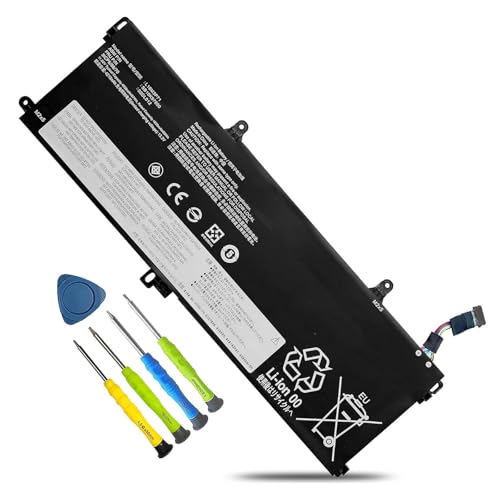 L18M3P71 L18L3P71 L18S3P71 Laptop Battery Replacement for Lenovo ThinkPad T590 P53S T15 P15s 1st Gen Series SB10K97650 02DL012 SB10K97649 02DL011 5B10W13913 5B10W13914 11.52V 57Wh - size: 10.23*3.34*0.39inch L18M3P71