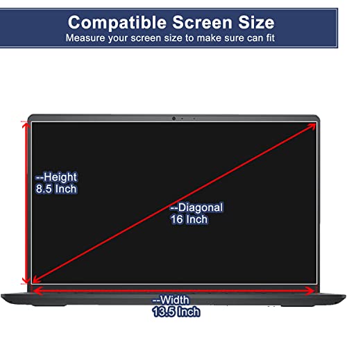 16 inch Anti Blue Light Screen Protector for HP/Dell/ASUS/Samsung/Lenovo/Acer/MSI/Razer Blade/LG Gram All 16" Laptops with 16:10 Aspect Ratio Laptop Eye Protection Film - size: 16 Inch 16:10