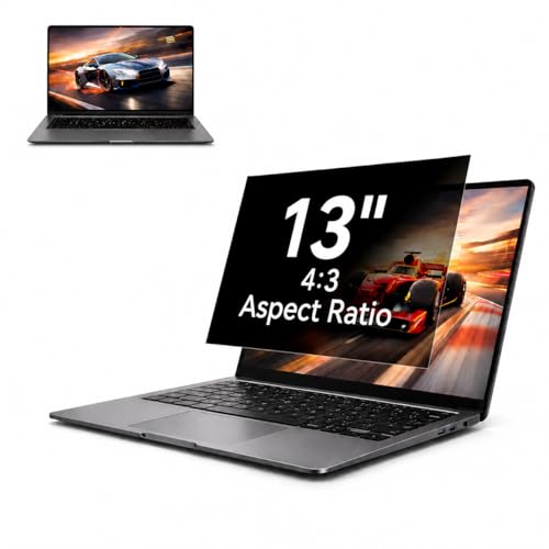 Laptop Privacy Screen Filter 13'' 4:3 for Aspect Ratio Widescreen Monitor,Laptop Monitor Privacy Shield Anti Glare Eye Protection, Anti-Scratch Removable Protector Film (1Pack 13'' 4:3) - size: 1Pack 13'' 4:3
