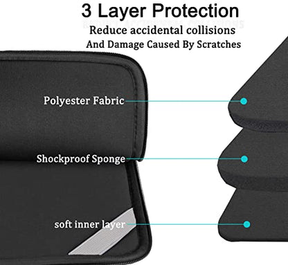 Laptop Sleeve Bag 15.6 inch, BOOEUDI Shockproof Protective Computer Carrying Cover with Front Pocket, Briefcase Handbags Laptop Case for 15.6 inch HP, Dell, Acer, Asus, Notebook, Grey - color: Grey, size: 15.6 inch