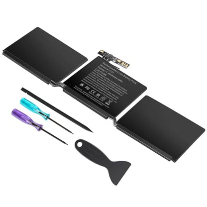 Battery Replacement for MacBook Pro A1708(2016,2017) A2159(2019) A2289(2020) A2338(2020,2022) 13-inch A2171/A1713 Battery EMC 2978 3301 3456 3578 3164 020-00946 MacBookPro13,1 14,1[58.19Wh/11.41V ] - size: A1708 14.61 * 6.73 * 0.98 in