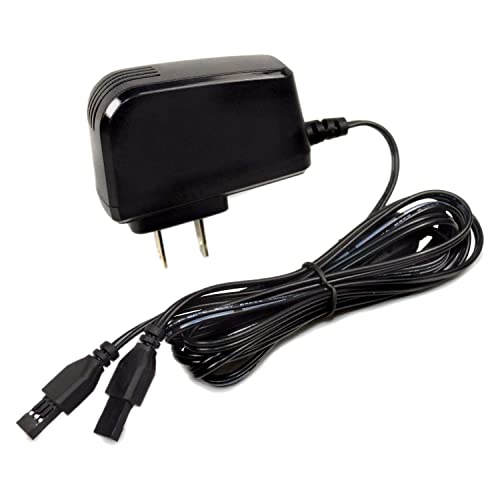 HQRP Battery Charger/AC Adapter Compatible with SportDOG RFA-220 SAC00-12650 SDT00-12304, Radio Systems 650-192-1 Replacement PDT20-12471 [UL Listed] + Euro Plug Adapter - size: AC Adapter
