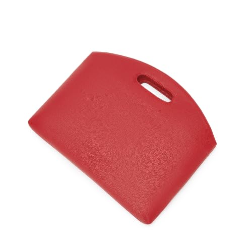Official Document Computer Bag Stylishly Sleek with Multiple Compartments and Easy to Carry Design - color: Pomegranate Red/Pu