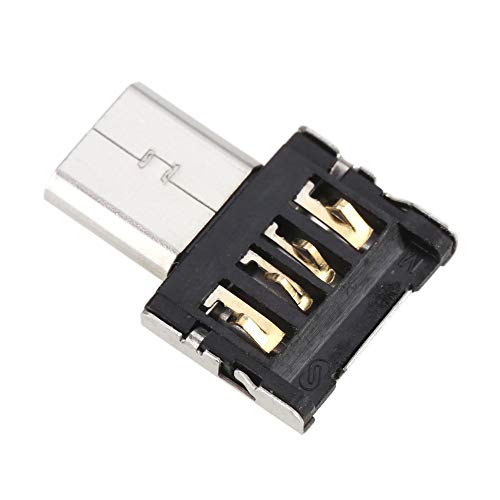 cablecc 100pcs Mini Size USB 3.0 to Micro SD SDXC TF Card Reader with Micro USB 5pin OTG Adapter for Tablet/Cell Phone… - color: Black OTG*100PCS