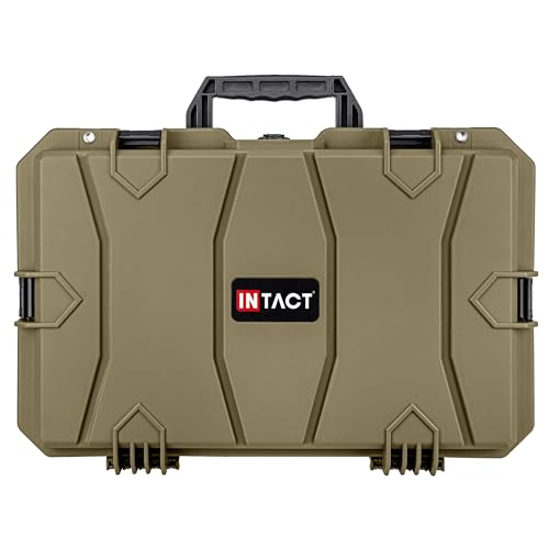 Eylar 21.6" Intact Series Carry-On Hard Camera Case, Lightweight and Durable Stacker Design with Foam (Dark Earth) - color: Dark Earth