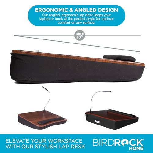 Sofia + Sam Memory Foam Lap Desk with USB Light (5035)