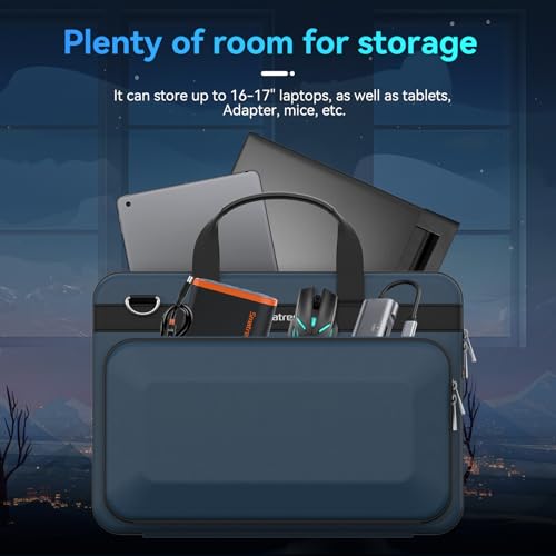 Smatree Heavy Duty Hard Case for 15.6 inch DELL/HP/Lenovo/ACER | for 15.6 inch DELL G15 Gaming,HP Victus Gaming Laptop 15-fa1010nr,Lenovo LOQ 15APH8,ACER Nitro 5 AN515-58-78BT,Blue(A800) - color: Blue-16 Inch