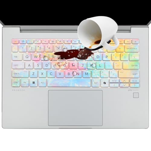 Keyboard Cover for 2026 2025 2024 HP EliteBook 640 645 G11 14" & HP EliteBook 1040 G11 14" Laptop Accessories Protective Skin, US Layout (NOT FIT EliteBook Ultra 14 & EliteBook 640 645 G8/G9/G10) - color: Dazzle