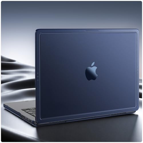 Soonjet CrackGuard for MacBook Pro 14 inch Case | M5 M4 M3 M2 M1 Pro/Max 2026-2021 | Anti-Crack Upgrade | Seamless Fit | Anti Fingerprint & Scratch | Hard Shell Laptop Cover | Midnight Clear - color: Midnight Clear