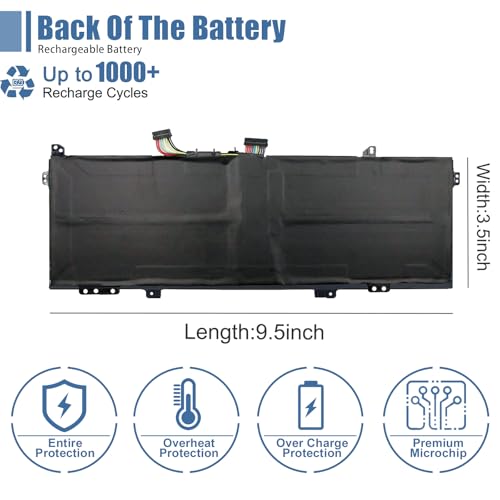 L17C4PB0 Laptop Battery, 7.68V 45Wh 5928mAh Compatible with Lenovo Flex 6-14IKB 14ARR 530S-14ARR 530S-14IKB 530S-15IKB Series Notebook L17M4PB0 L17C4PB2 L17M4PB2 5B10Q16066 5B10Q16067 - size: 9.66*3.51*0.21 inch L17C4PB0