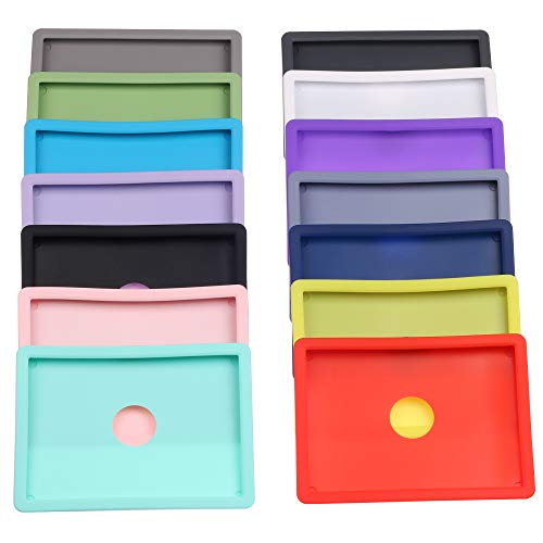 Silicone case for Magic Trackpad 2 Silicon case for Apple Wireless Touchpad Apple Trackpad Protective Cover，Anti-dust and Anti-Scratch Washable Wear-Resistant Silicone Skin (Lavender Grey) - color: Lavender Grey