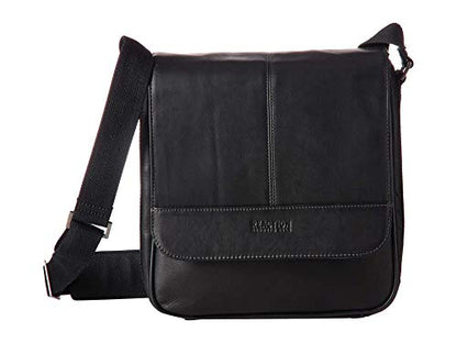 Kenneth Cole REACTION Out Of The Bag Manhattan Colombian Leather RFID 15.6" Laptop Briefcase - color: Black