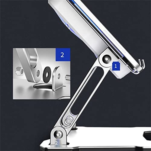 Tablet PC Cooling Adjustable Aluminum Stand Laptop Portable Accessories Cooler
