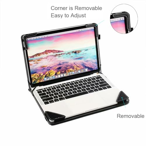 Protective Case Cover 15.6“ for Lenovo IdeaPad Flex 5, IdeaPad 1 Student Laptop 15IJL7 Gen 7, 1i Laptop 15.6" FHD Touchscreen 15.6 inch Notebook PC Sleeve Stand Hard Carry Case - size: 15.6 inch