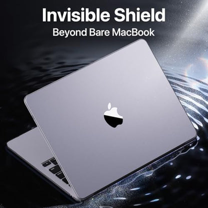 Macaset for MacBook Air 15 inch Case M5 M4 M3 M2 2026-2023 Mac Laptop Cover | Matte Clear, Protective Hard Shell, Anti Fingerprint & Scratch, Crack Resistant, Close Seamlessly, Ultra Thin, Snap on Fit - color: Matte Clear
