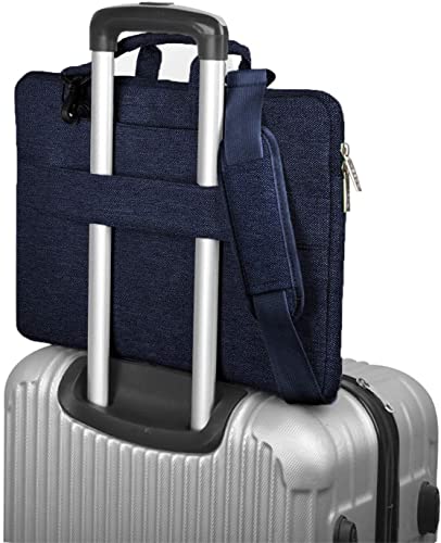 Hseok Laptop Shoulder Bag 15 15.6 16 Inch Briefcase,Compatible MacBook Pro/Neo 16",MacBook Air/Pro 15,XPS 15/16 and most 15.6-16 and Most 15-16 Notebooks,Spill-Resistant Handbag,Dark Blue - color: Dark Blue, size: 15-16 inch