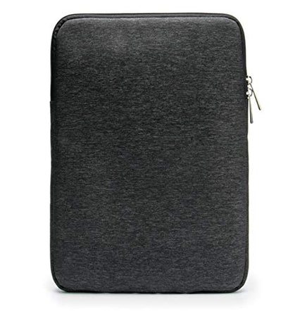 Kinmac 360° Protective Vertical Laptop Sleeve Case Cover Bag with Pocket for MacBook Air 13 inch,iPad Pro 13" and 12.5-13.3 inch HP Lenovo Dell ASUS Acer Laptop Computer (Black) - color: Black, size: 12.5 inch-13.3 inch