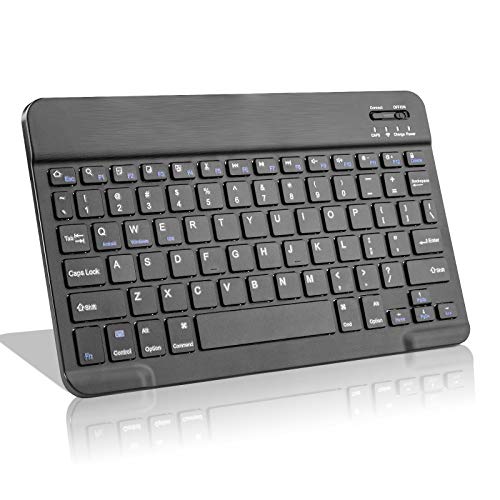Surface Pro Keyboard, Wireless Keyboard for Surface Pro 8/9/10/11/X/Go 1/2/3, Slim Design and Quiet Typing, Black
