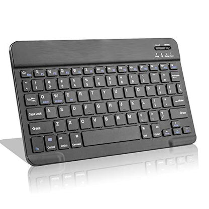 Surface Pro Keyboard, Wireless Keyboard for Surface Pro 8/9/10/11/X/Go 1/2/3, Slim Design and Quiet Typing, Black