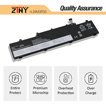 45Wh L19C3PD5 Battery Replacement for Lenovo ThinkPad E14 E15 2nd 3rd 4th | ThinkPad E14 E15 Gen 2 Gen 3 Gen 4 Laptop Battery L19M3PD5 L19D3PD5 L19L3PD5 L20C3PD4 L20L3PD4 L20M3PD4 11.1V 3-Cell 4120mAh - size: 11.50*2.87*0.24inch L19M3PD5
