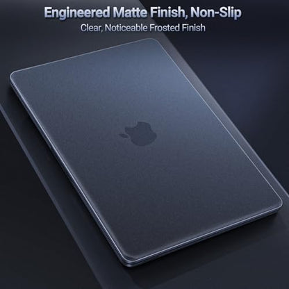 MOSISO Compatible with MacBook Neo Case 13 inch 2026 Release Model A3404 | Seamlessly Closes & Fingerprint-Resistant Protective Hard Shell Cover, Great for Work Travel Study Daily Use, Indigo Clear - color: Indigo Clear