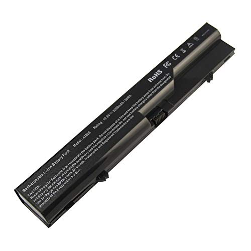 Futurebatt 5200mAh New Laptop Battery for HP ProBook 4525s 4520s 4520 4425s 4421s 4420s 4326s 4325s 4321 4321s 4320 4320s 4320t - size: 4320S 12.13, 3.15, 1.77in