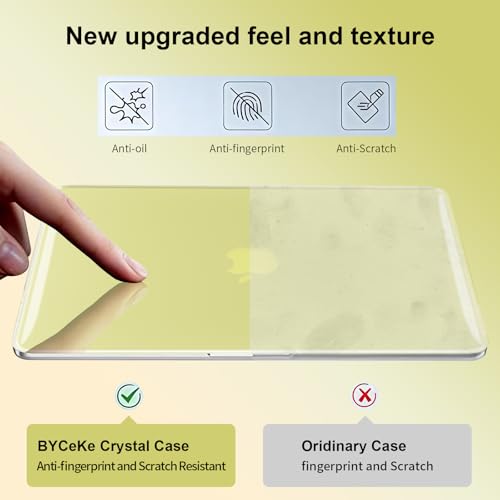 Case for MacBook Neo 13 Inch, Crystal Citrus, Invisible Clasp Gap | Ultra Slim, Anti-Scratch, Plastic Hard Shell,Keyboard Skin, A18 Chip, Model A3404 - color: Crystal Citrus