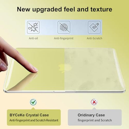 Case for MacBook Neo 13 Inch, Crystal Citrus, Invisible Clasp Gap | Ultra Slim, Anti-Scratch, Plastic Hard Shell,Keyboard Skin, A18 Chip, Model A3404 - color: Crystal Citrus
