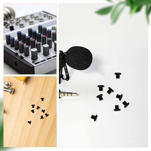 100pcs 3.5mm Silicone Dust Plug: Anti-Dust Cover Protector Headphone Jack Plug Cap For Mobile Phone Laptop Desktop Computer
