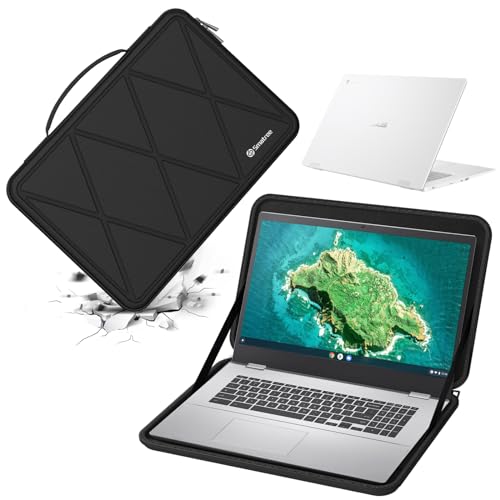 Smatree Hard Protective Case for 14 inch ASUS Chromebook Flip CX1 CX1400 | Compatible for 14 inch ASUS Chromebook Flip CX1 (CX1400)/ASUS Chromebook CX1 (CX1400) Laptop, Anti-Shock Bag (X8262) - color: X Series-Black, size: For 14 inch ASUS Chromebook CX1/
