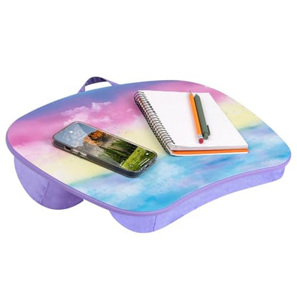 LAPGEAR MyStyle Lap Desk – Sunset Watercolor, Fits 15.6” Laptops - color: Sunset Watercolor